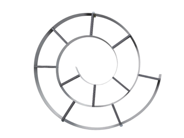 SNAIL - Open floating plate bookcase by KARE Design - view 3